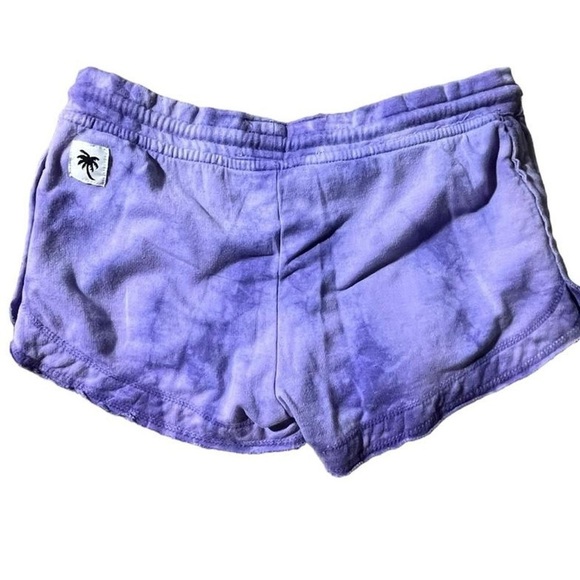 442-Knotts California purple and white tie dye shorts Medium #summer #knotts - Picture 2 of 6